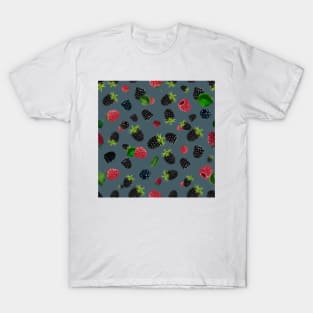 Raspberry Pattern 2 T-Shirt